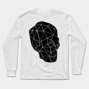 geometric skull Long Sleeve T-Shirt